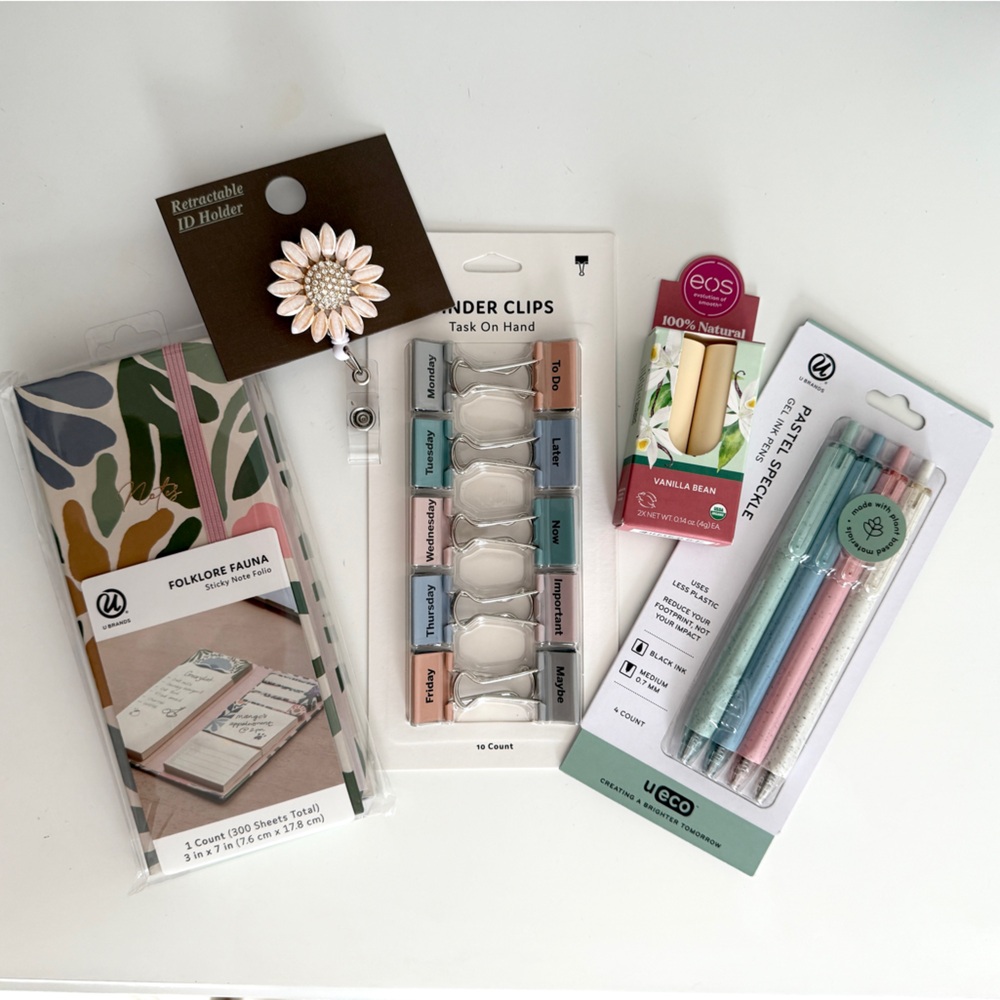 Pastel 5-Piece Office Set